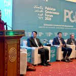 Senator Sherry Rehman Addresses Pakistan Governance Forum