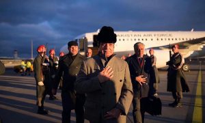 Prime Minister Muhammad Shehbaz Sharif arrives in Vienna on his two-day official visit to Austria