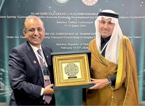 KSA Transport Minister Saleh Bin Nasser Al-Jasser & Federal Minister for Communications Abdul Aleem Khan held meeting