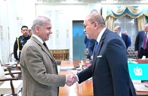 Minister of Investment and Downstream Industry of Indonesia H.E. Rosan P. Roeslani calls on Prime Minister Muhammad Shehbaz Sharif.