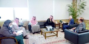Federal Minister for Board of Investment (BOI), Qaiser Ahmed Sheikh, meets with a KYAN delegation from Saudi Arabia