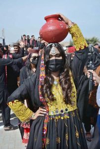 Students present an elaborate tableau to demonstrate their rich culture as the Sports & Culture Festival 2026 kicks off at Superior University Faisalabad Campus.