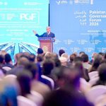 Prime Minister Muhammad Shehbaz Sharif addresses the inaugural session of the Pakistan Governance Forum 2026