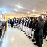 A group of members from Sulaman Law Associates visiting the Senate Museum at Parliament House
