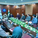 Federal Minister for Poverty Alleviation and Social Safety Syed Imran Ahmad Shah visited NUML university, Islamabad. He was Briefed by Rector Major General (R) Shahid Mahmood and held a media Talk after the visit.