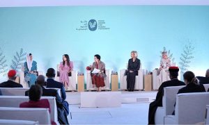 First Lady Bibi Aseefa Bhutto Zardari, MNA, attends the 2026 Zayed Award for Human Fraternity Majlis