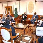 The Hon'ble Chief Justice of Pakistan in a meeting with UN delegation at the Supreme Court of Pakistan