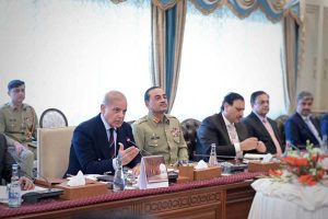 A high-level Libyan delegation comprising H.E. Dr. Osama Saad Hamad, Prime Minister of the Libyan Government and Field Marshal Khalifa Abu-al-Qasim Haftar, Commander-in-Chief of the Libyan Arab Armed Forces called on Prime Minister Muhammad Shehbaz Sharif.