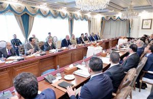 A high-level Libyan delegation comprising H.E. Dr. Osama Saad Hamad, Prime Minister of the Libyan Government and Field Marshal Khalifa Abu-al-Qasim Haftar, Commander-in-Chief of the Libyan Arab Armed Forces called on Prime Minister Muhammad Shehbaz Sharif.