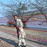 A vendor making kite strings by applying manja as Punjab government announces the celebration of the traditional event Basant 2026