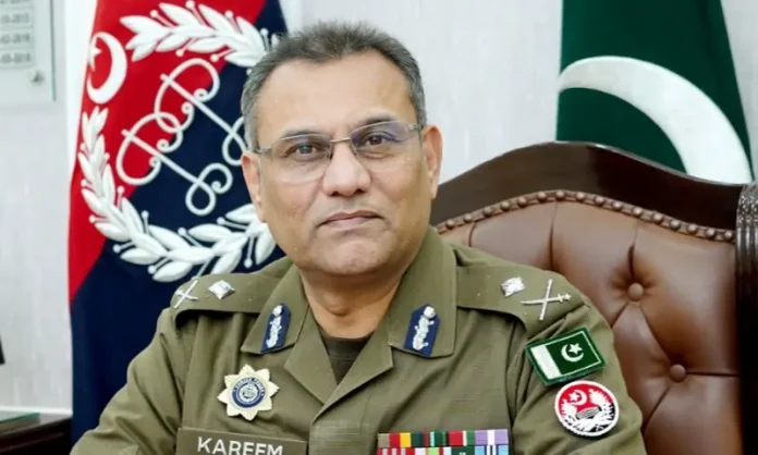 IG Punjab Abdul Kareem