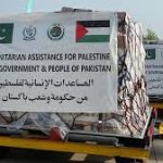 NDMA sends 100 tons of food relief for Palestinians; Pakistan’s aid to Gaza crosses 2,800 tons