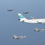 PAF Squadron gives aerial salute to Kazakhstan President