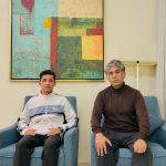 Young international taekwondo athlete Syed Abu Huraira Shah meets PTF chairman in Fujairah