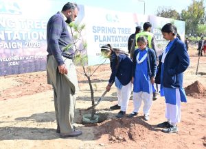 CDA launches spring plantation drive, targets one million trees in Islamabad