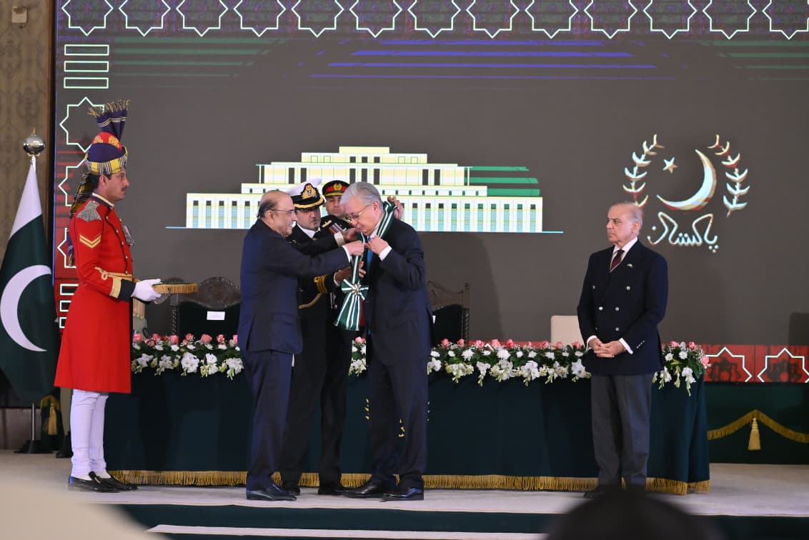 President reaffirms Pakistan’s keenness to work closely with Kazakhstan to advance shared goals of peace, connectivity, development