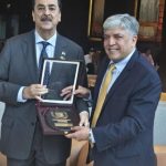 Pakistan envoy to UAE calls on Chairman Senate