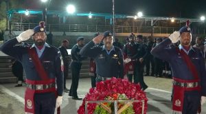 GB Police inspector embraces martyrdom in suicide blast; funeral offered with full honours