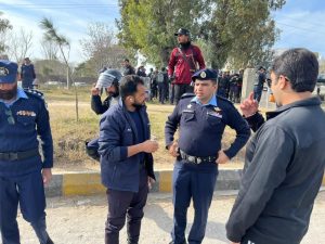 DIG Islamabad, SSP Qazi review security at duty points