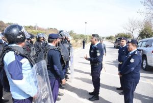 IGP Islamabad Rizvi reviews security duties, orders strict checking and vigilance