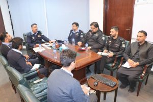 IGP Rizvi holds series of meetings to review security, reforms and police welfare