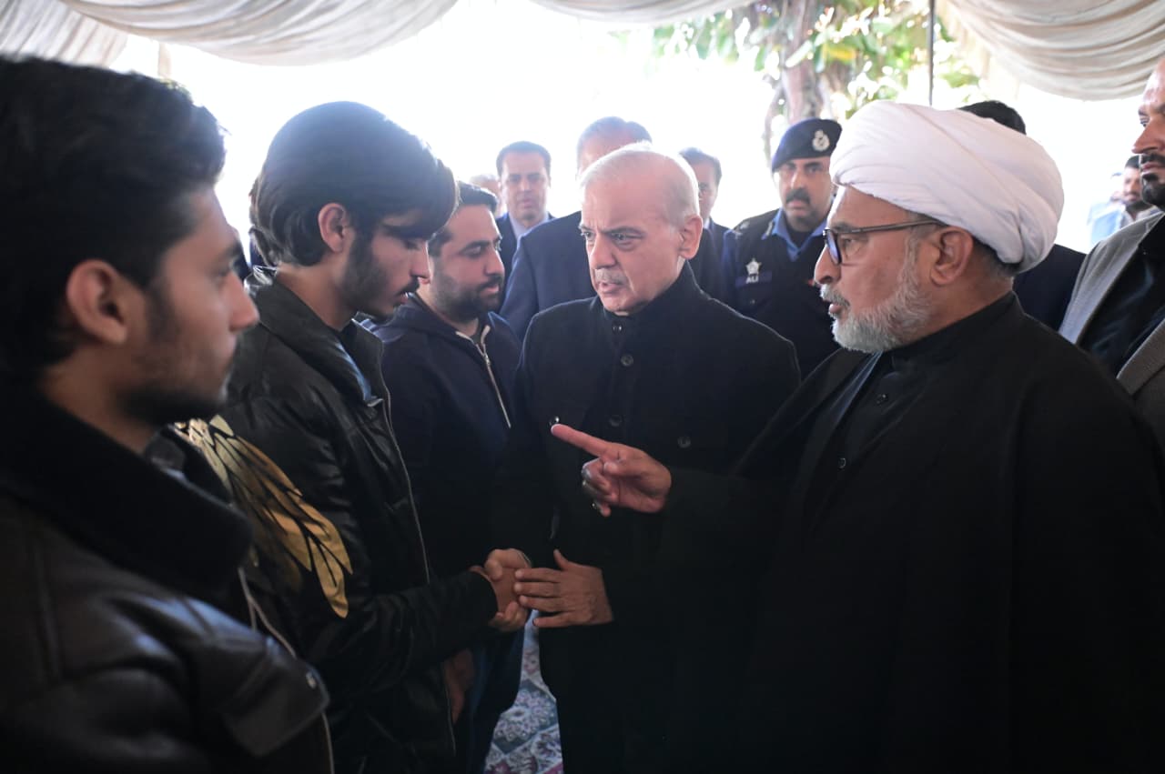 PM visits Imambargah, announces compensation for bereaved families