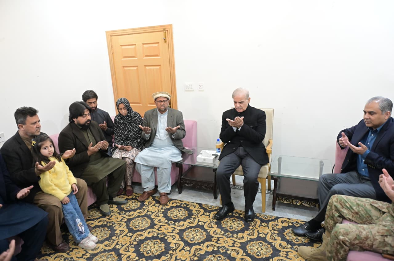 PM visits Imambargah, announces compensation for bereaved families