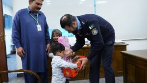 DIG meets family of martyred police officer, assures support