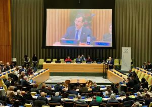 Pakistan calls for peaceful dispute resolution, respect for international law at UN parliamentary hearing