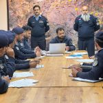 SSP Operations Qazi chairs Key meeting on crime control, Ramazan security in Sawan Zone