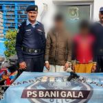 Two motorcycle theft gang members in handcuffs as ICT Police tighten crackdown