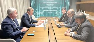Aleem Khan meets Russian, Iranian transport ministers to boost connectivity