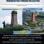 CDA honours WWI Memorial with relocation, says it’s ‘preservation, not demolition’