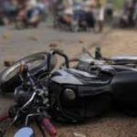 Elderly motorcyclist killed