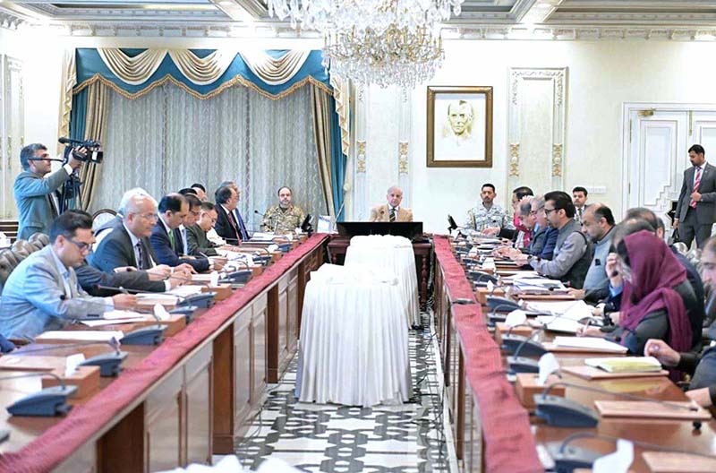 Prime Minister Muhammad Shehbaz Sharif chairs a meeting on the matters related to Federal Ministry of Housing and Works