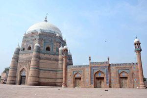 Tomb of Shah Rukn-e-Alam in Multan, built between 1320 and 1324 AD by Ghiyas-ud-Din Tughlaq, is a 14th-century masterpiece of pre-Mughal Islamic architecture originally intended for the Sultan himself, it was instead gifted by Muhammad bin Tughluq to house the remains of the Suhrawardiyya Sufi saint in 1330.