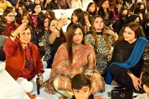 Renowned Qawwal Abu Muhammad performs during Mehfil-e-Sama, a soulful Qawwali night organized by the Culture Department at Sindh Museum