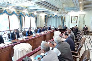Prime Minister Muhammad Shehbaz Sharif chairs a review meeting regarding FBR.