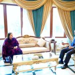 Chairperson BISP Senator Dr. Rubina Khalid called on Prime Minister Muhammad Shehbaz Sharif