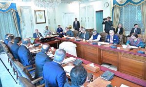Prime Minister Muhammad Shehbaz Sharif chairs a review meeting regarding NHA.