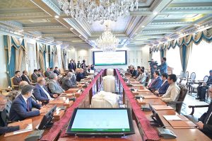 Prime Minister Muhammad Shehbaz Sharif chairs a meeting of Parliamentary Leaders and Representatives of Political Parties