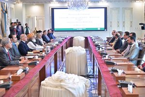 Prime Minister Muhammad Shehbaz Sharif chairs a meeting of Parliamentary Leaders and Representatives of Political Parties