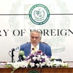 Deputy Prime Minister and Foreign Minister Senator Mohammad Ishaq Dar briefed the resident heads of diplomatic missions in Islamabad on recent developments in Pakistan - Afghanistan relations and the evolving situation in Iran and the wider Middle East at MoFA