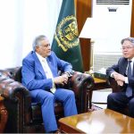 Ambassador of China, H.E. Jiang Zaidong called on Deputy Prime Minister and Foreign Minister Senator Mohammad Ishaq Dar at MoFA