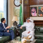 Federal Minister for Petroleum, Ali Pervaiz Malik, in a meeting with Nawaf bin Said Al-Malki, Ambassador of the Kingdom of Saudi Arabia to Pakistan