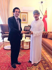 Federal Minister for Petroleum Ali Pervaiz Malik held a meeting with H.E. Fahad Bin Sulaiman Bin Khalaf Alkharusi, Ambassador of the Sultanate of Oman to Pakistan.