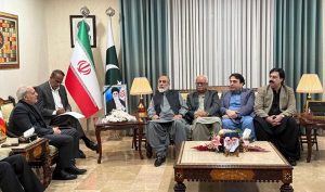 Federal Minister for Science & Technology, Khalid Hussain Magsi along with BAP Delegation visits Iranian Embassy to extend sympathies to Iranian people.