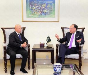 - Federal Minister for Finance and Revenue, Senator Muhammad Aurangzeb, holding a meeting with VEON Group CEO Mr. Kaan Terzioğlu and the Jazz leadership at the Finance Division.