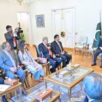 A delegation of PPPP calls on Prime Minister Muhammad Shehbaz Sharif.