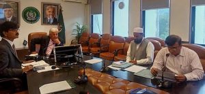 Federal Minister for National Food Security and Research, Rana Tanveer Hussain, chairs a weekly meeting of the Fertilizer Review Committee to review fertilizer availability and ensure smooth supply for the upcoming Kharif season.